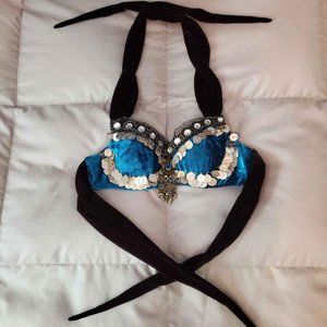 Complete Domba Tribal Belly Dance Costume Multi Colors Size Small